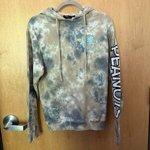 Peanuts Snoopy Tie-Dye Hoodie "Protect the Earth" – S
